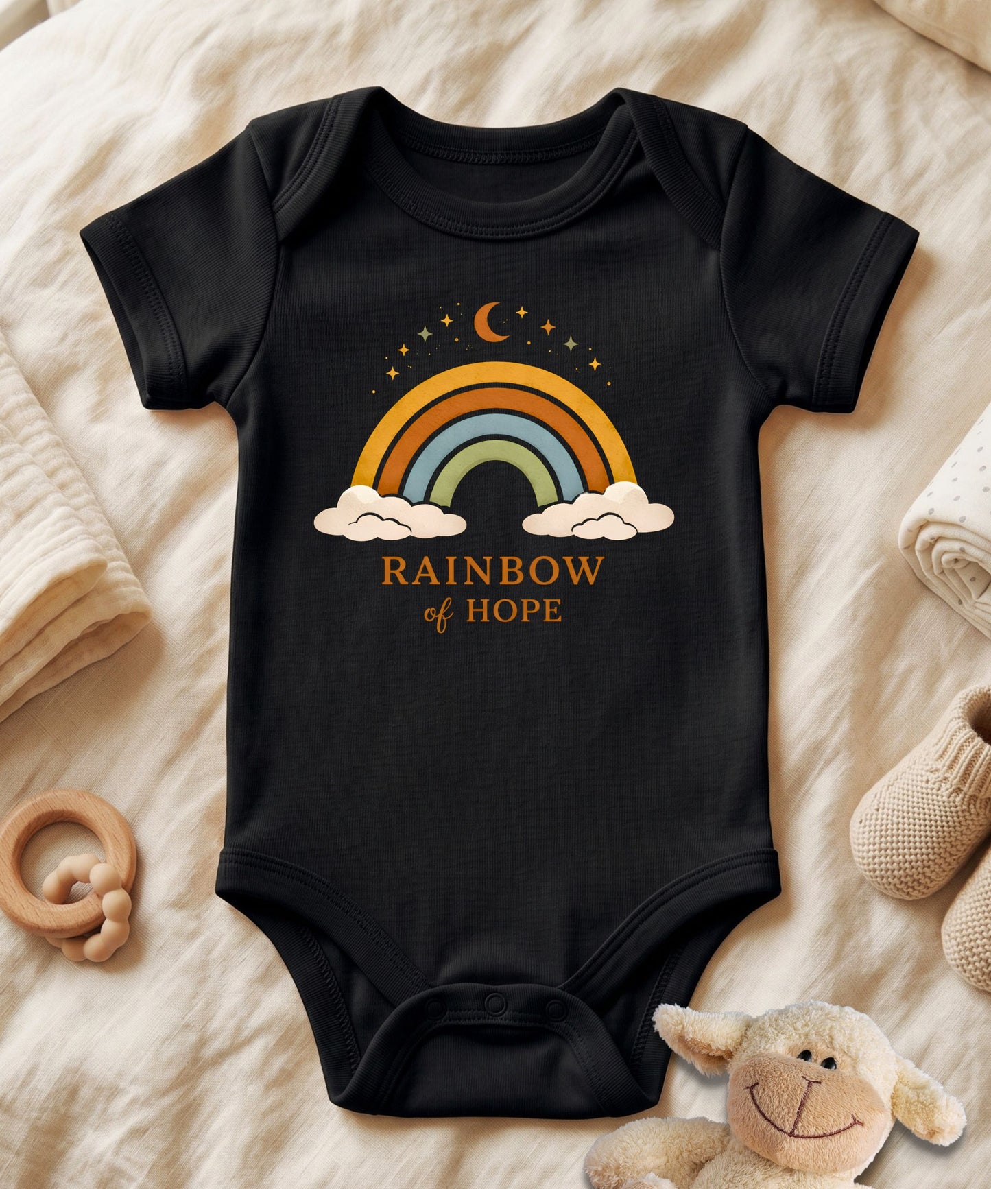 Rainbow of Hope Baby Bodysuit