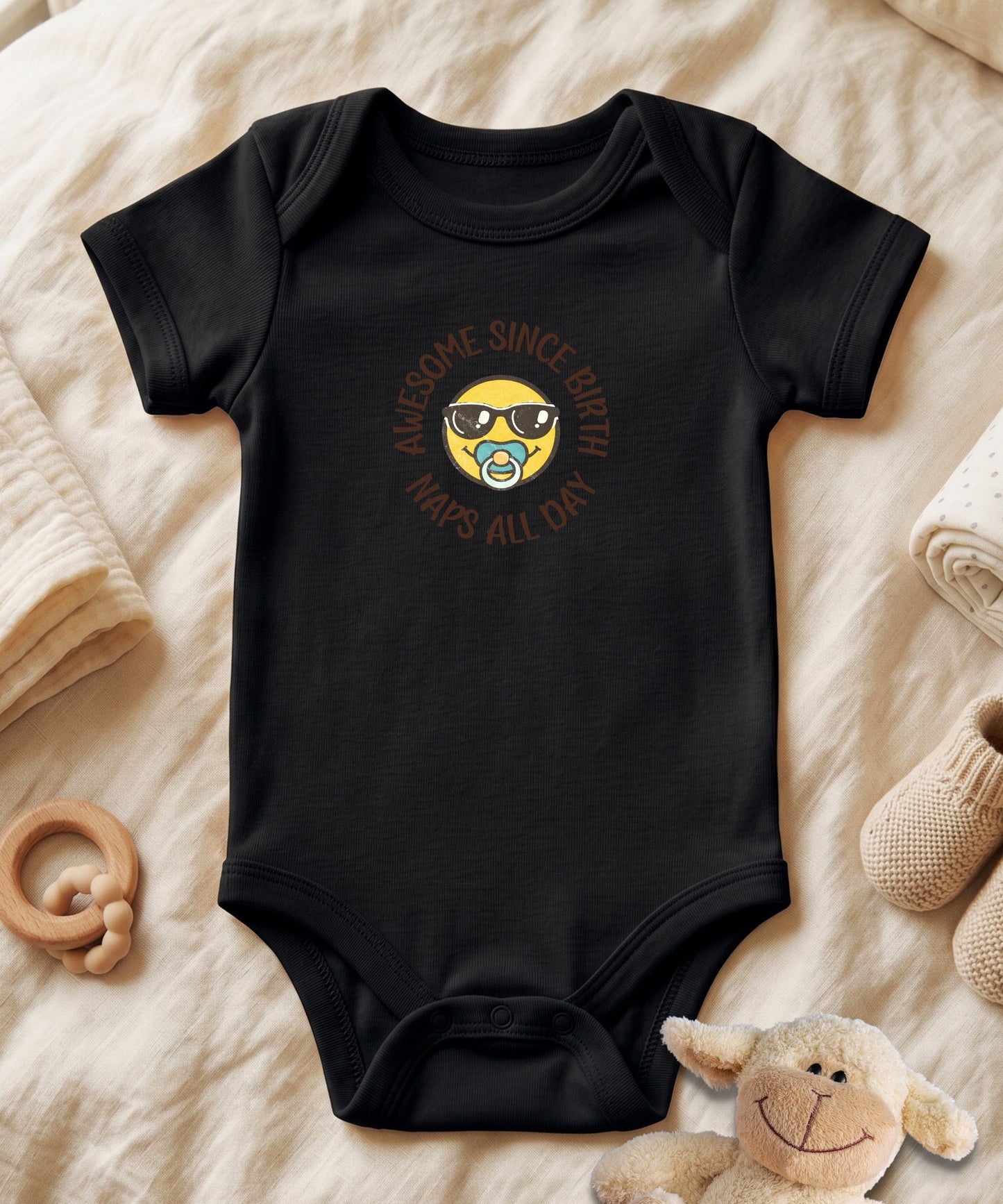 Awesome Since Birth Baby Bodysuit