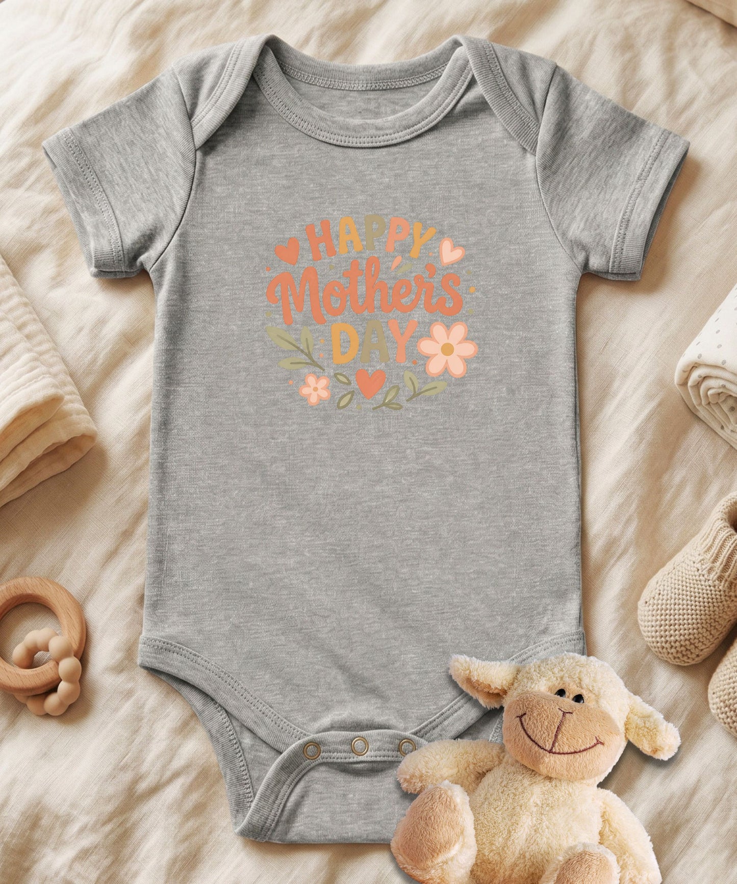 Happy Mother's Day Baby Bodysuit
