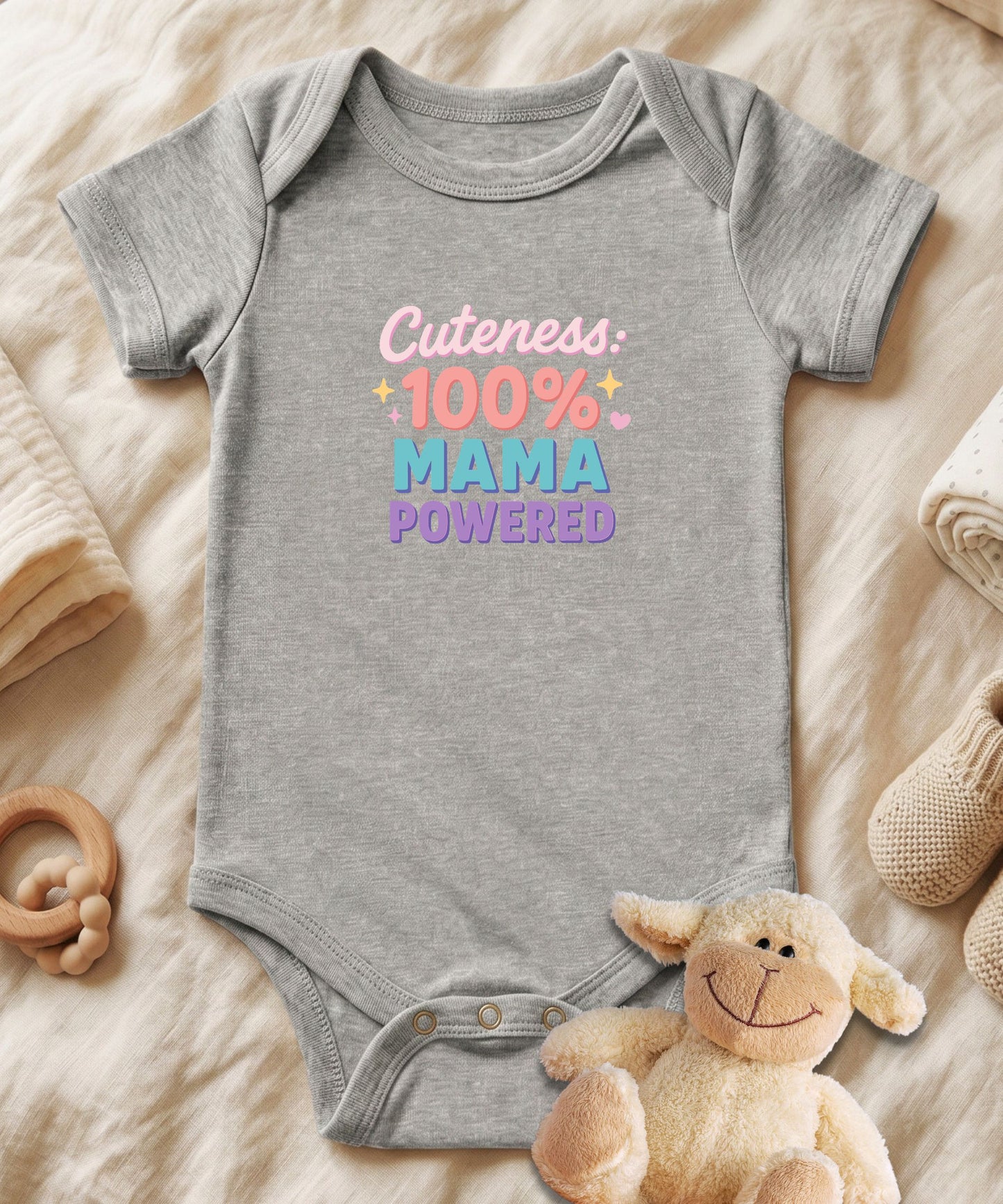 Cuteness 100% Baby Bodysuit