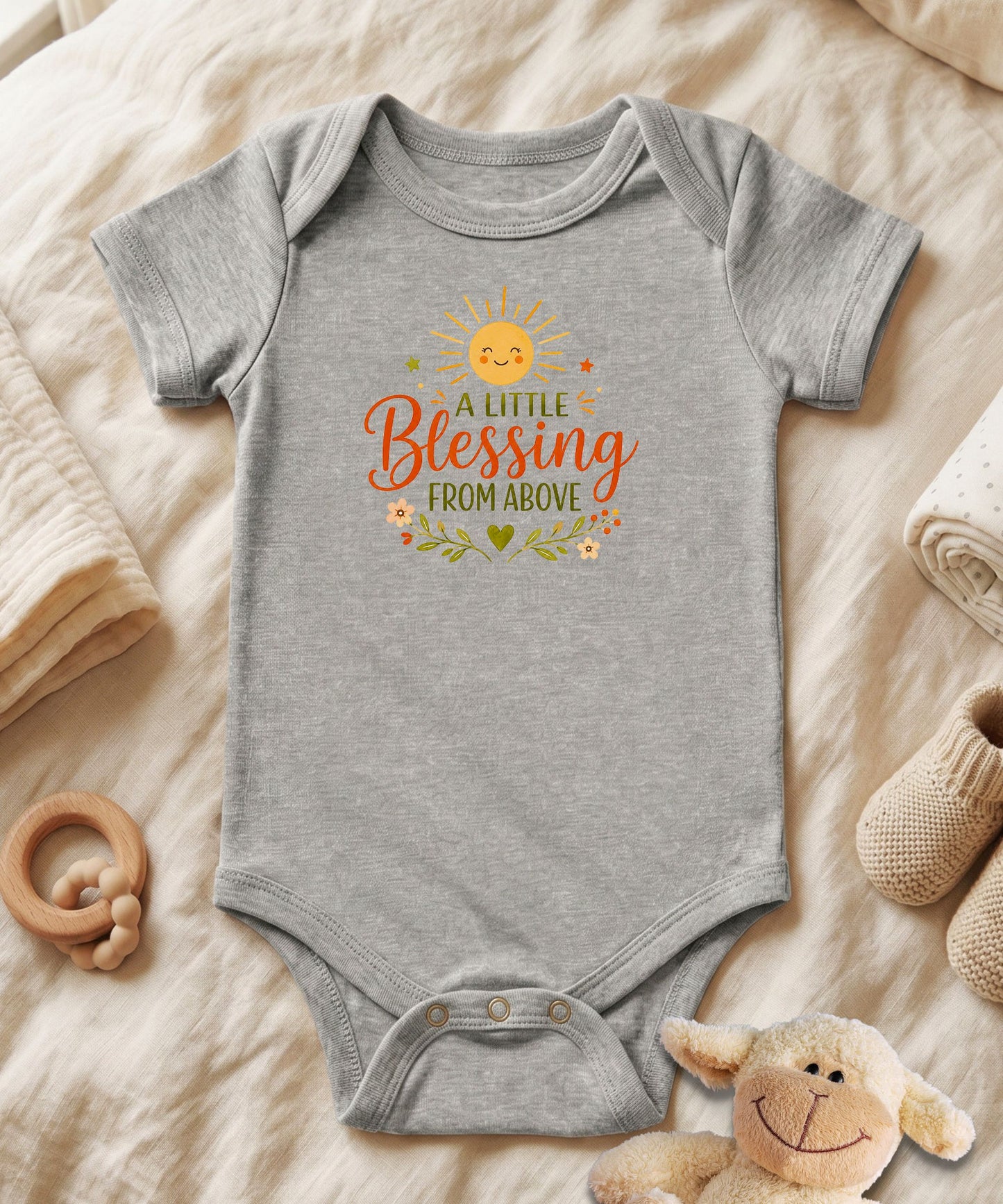 A Little Blessing From Above Baby Bodysuit