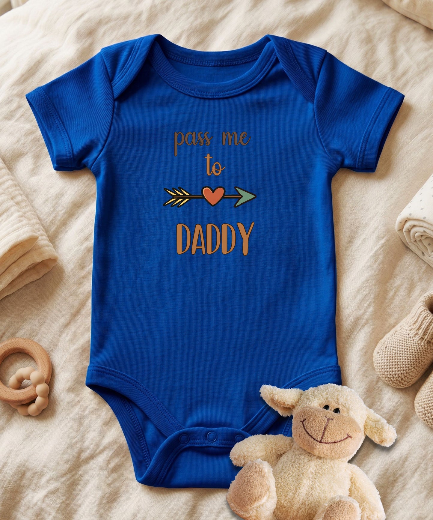 Pass Me To Daddy Baby Bodysuit