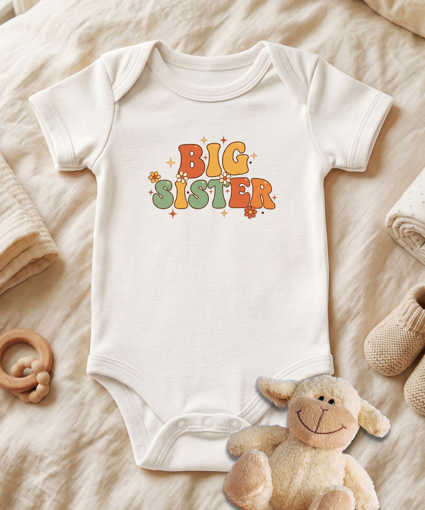 Big Sister Baby Bodysuit