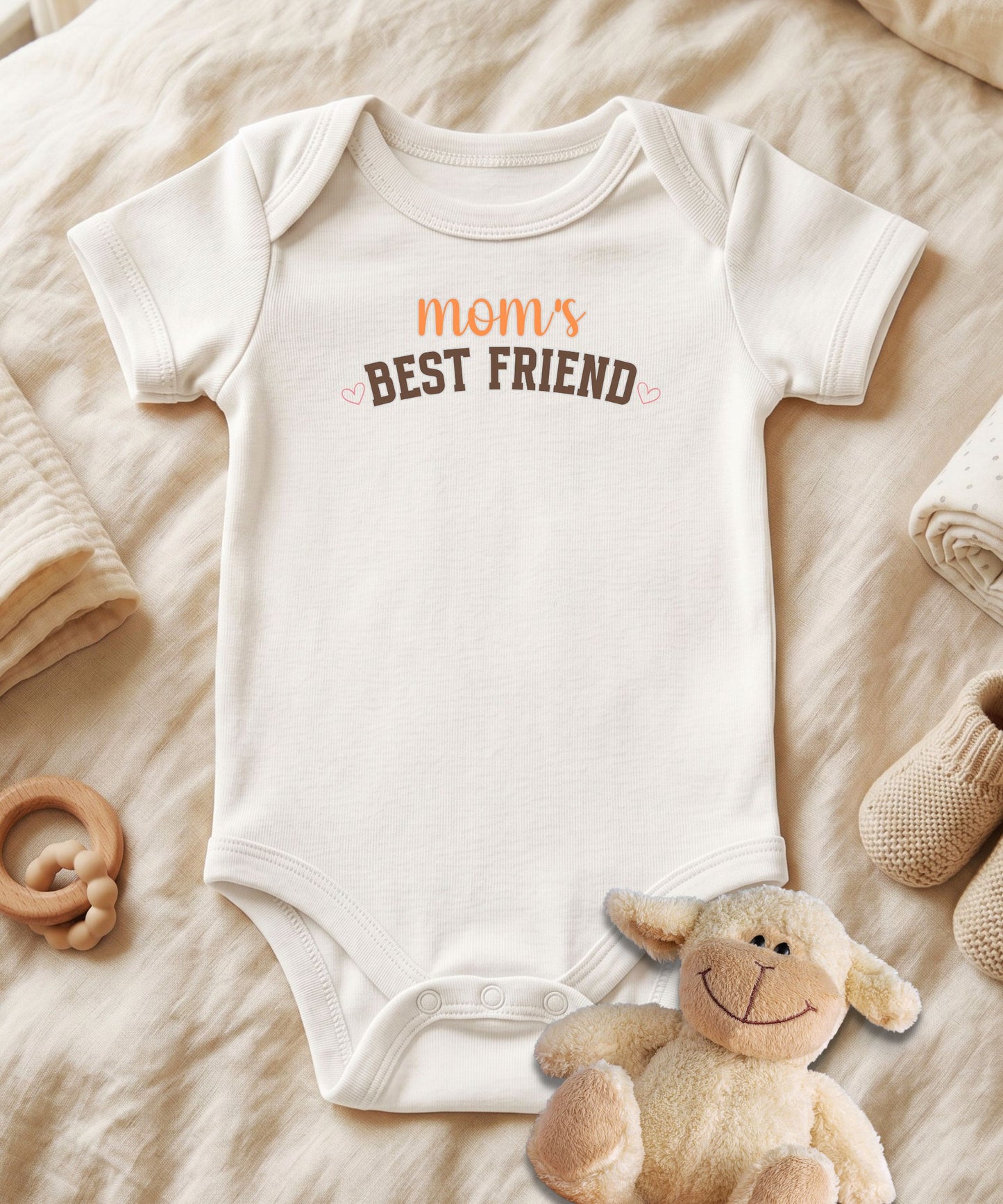 Mom's Best Friend Baby Bodysuit