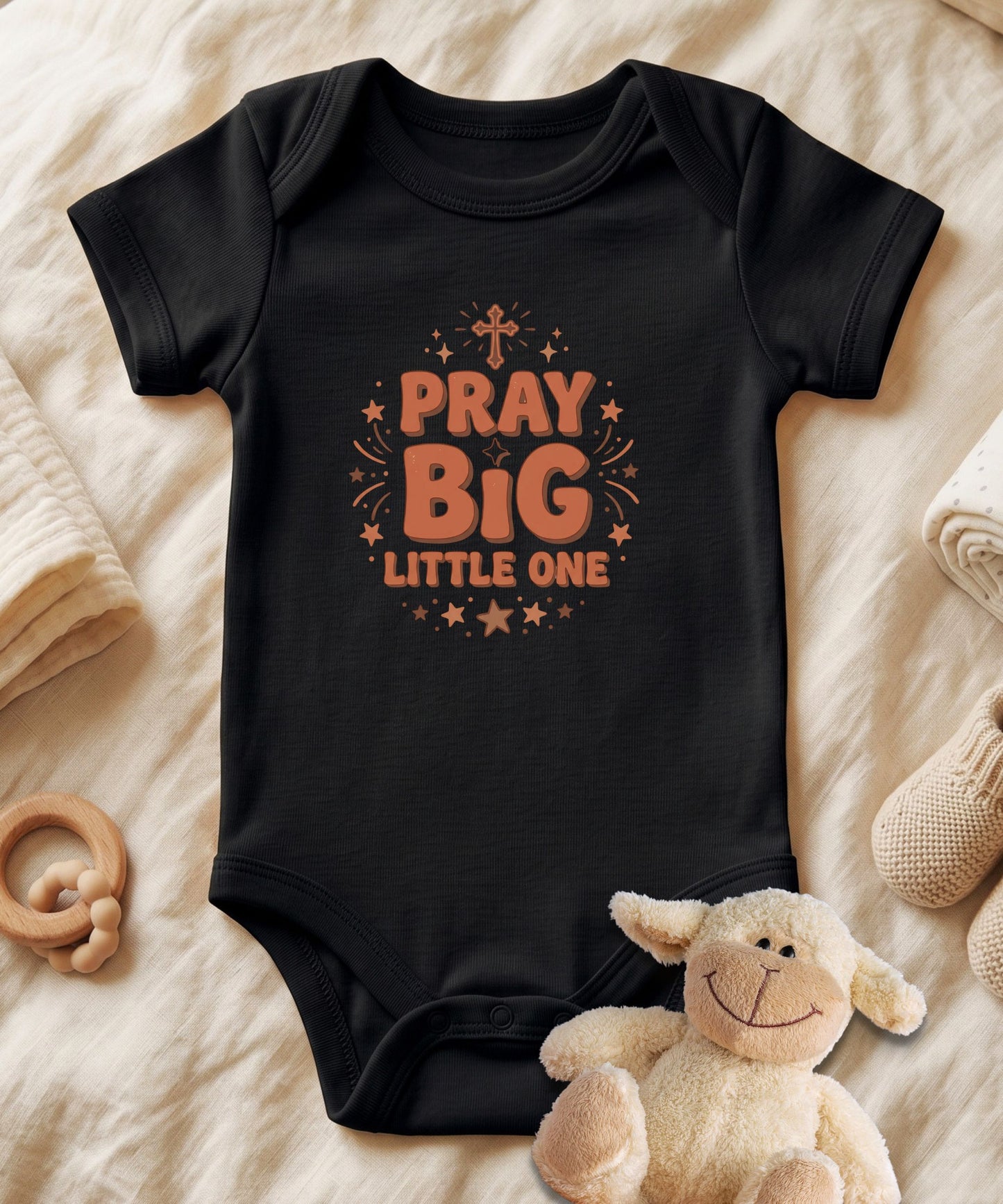 Pray Big Baby Bodysuit