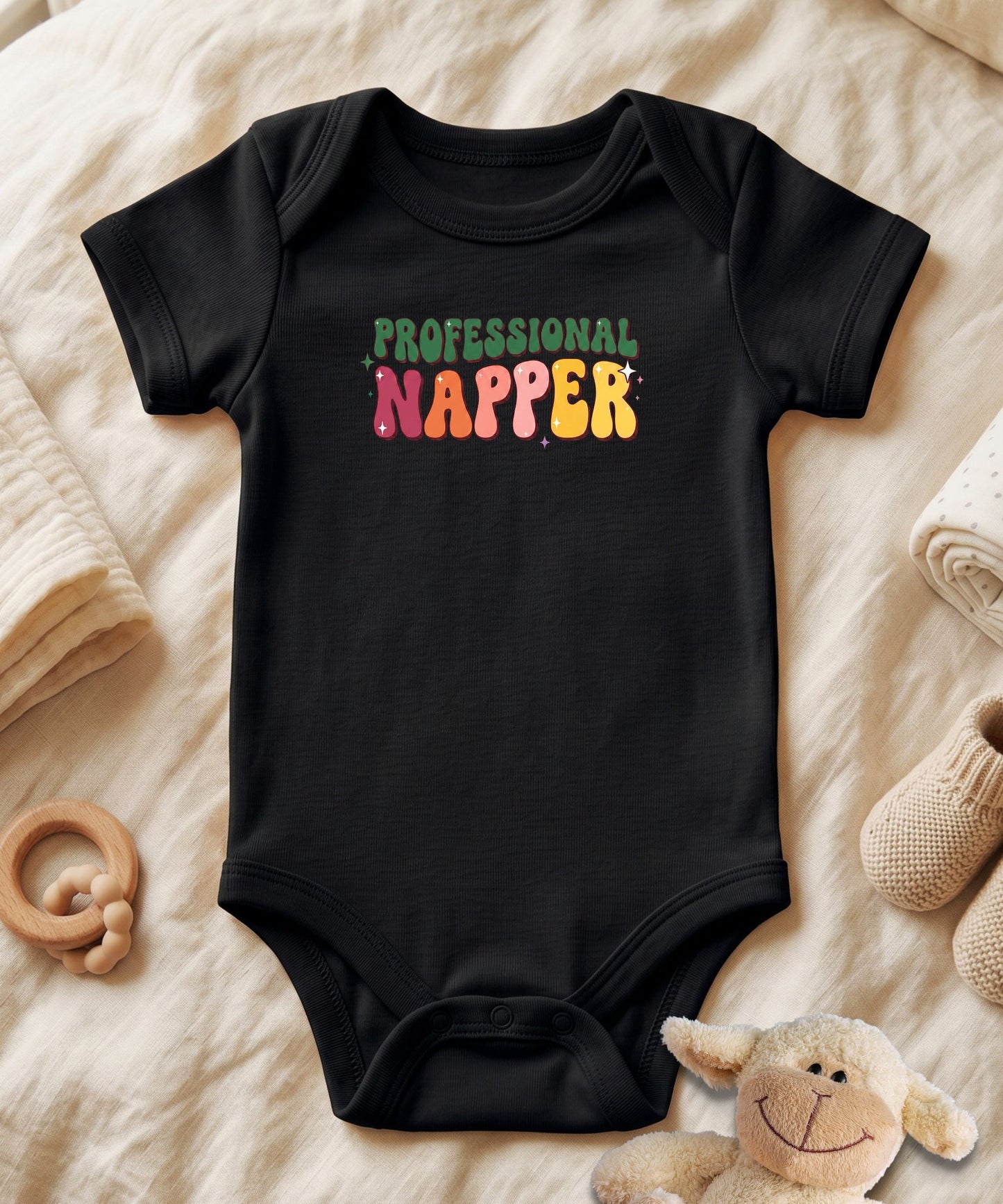 Professional Napper Baby Bodysuit