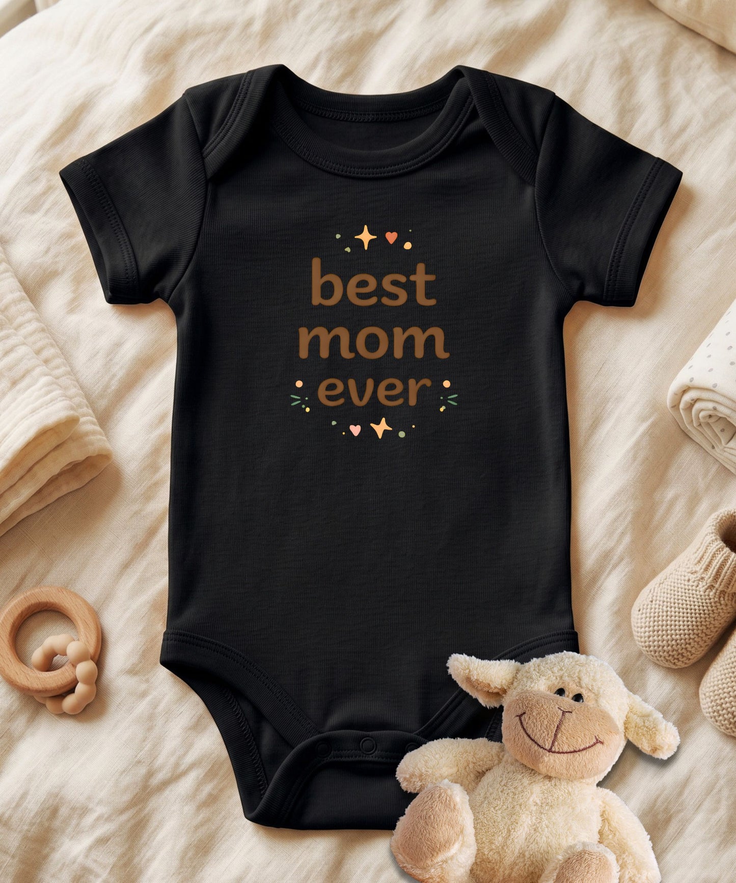 Best Mom Ever Baby Bodysuit