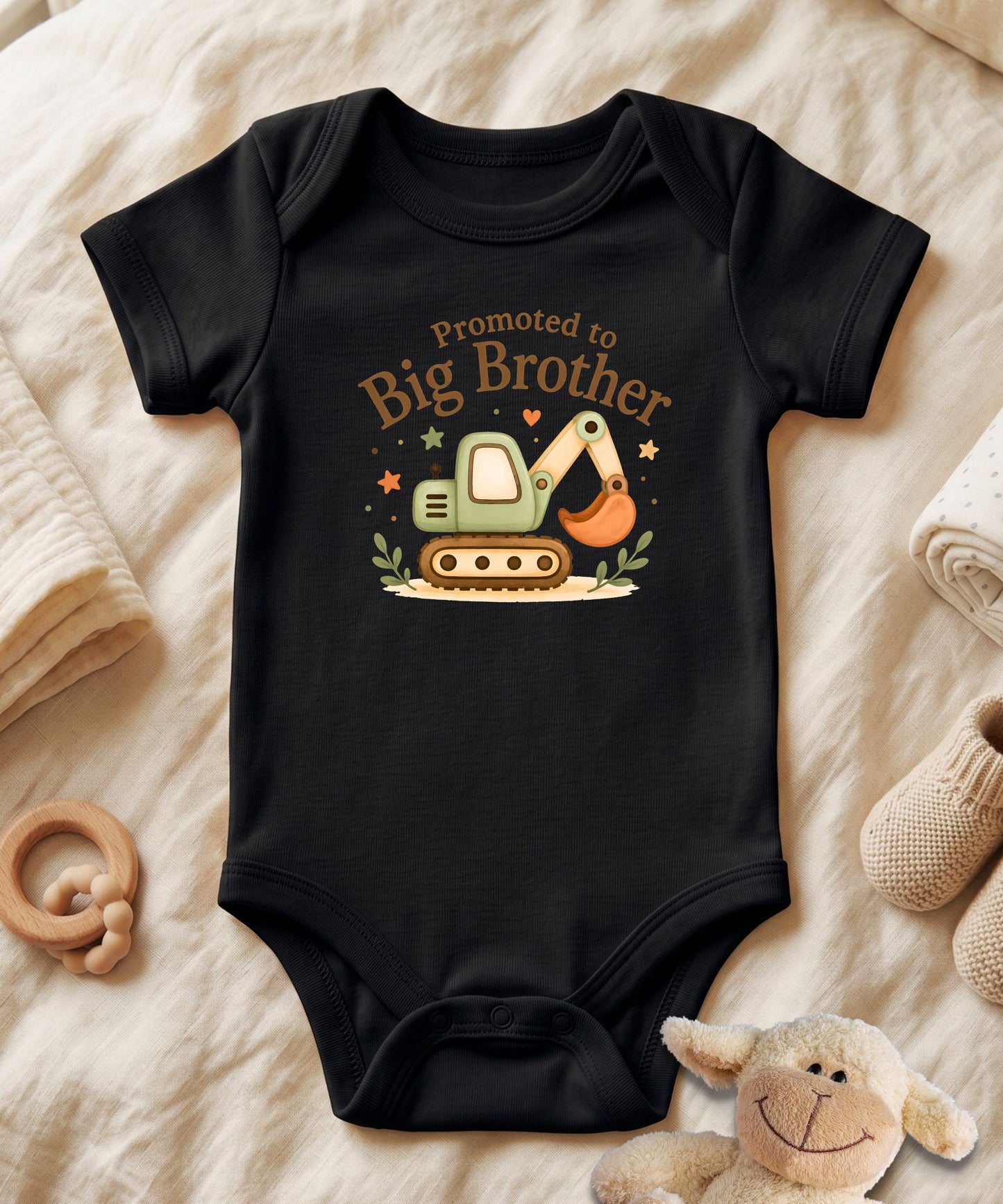 Promoted to Big Brother Baby Bodysuit
