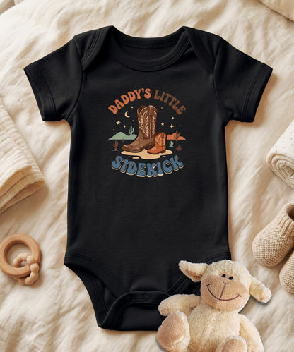 Daddy's Little Sidekick Baby Bodysuit