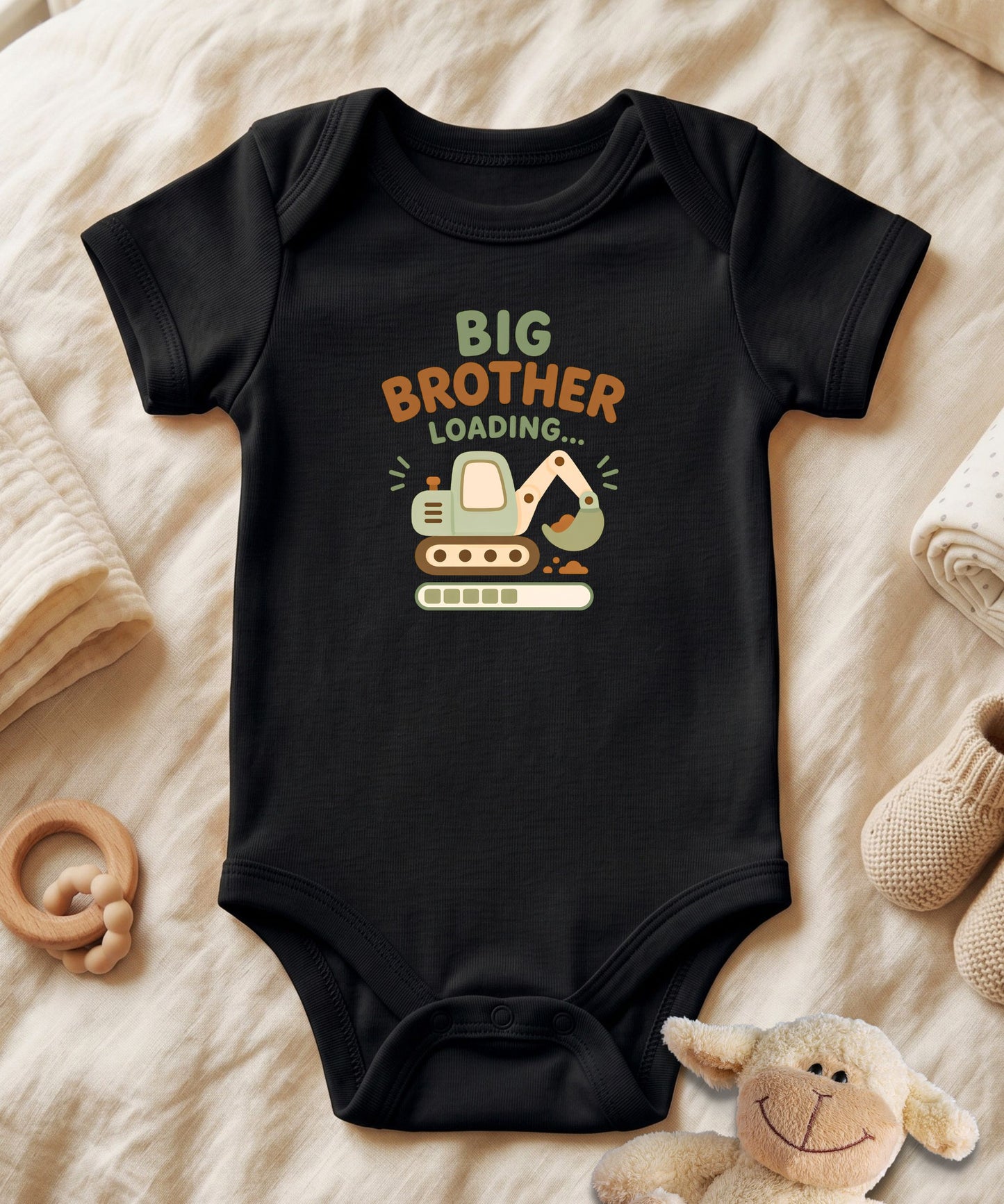 Big Brother Loading... Baby Bodysuit