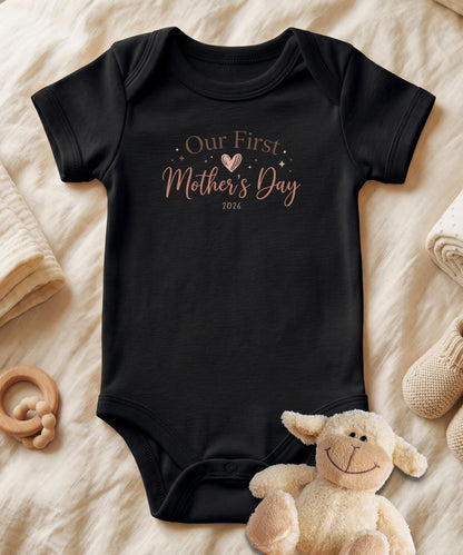 Our First Mother's Day Baby Bodysuit