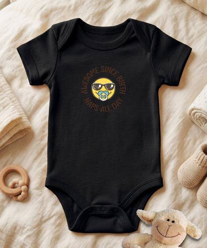 Awesome Since Birth Baby Bodysuit