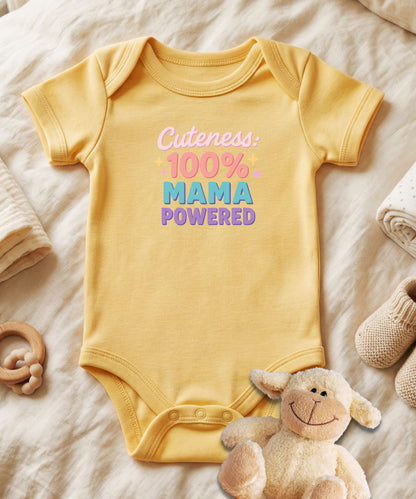 Cuteness 100%  Baby Bodysuit