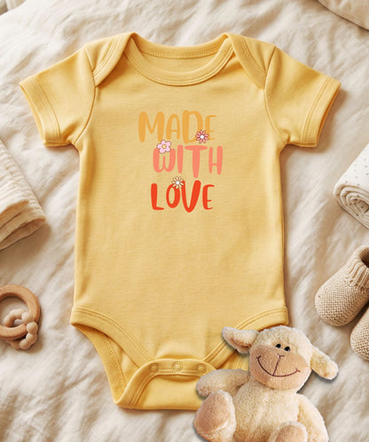 Made With Love Baby Bodysuit