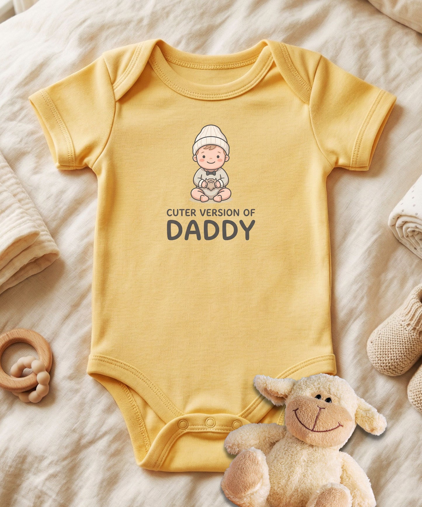 Cuter Version of Daddy Baby Bodysuit