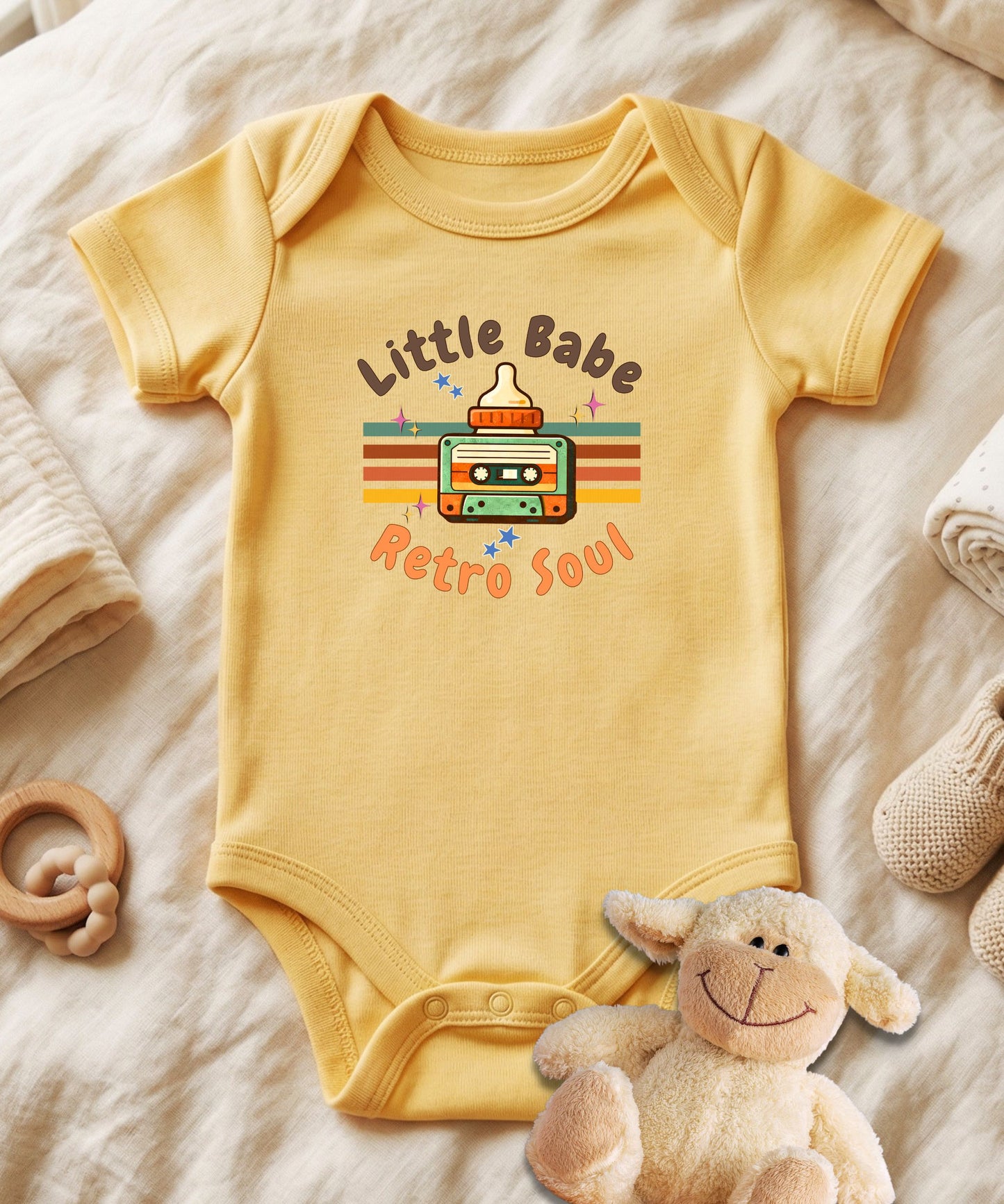 Retro Soul Baby Bodysuit