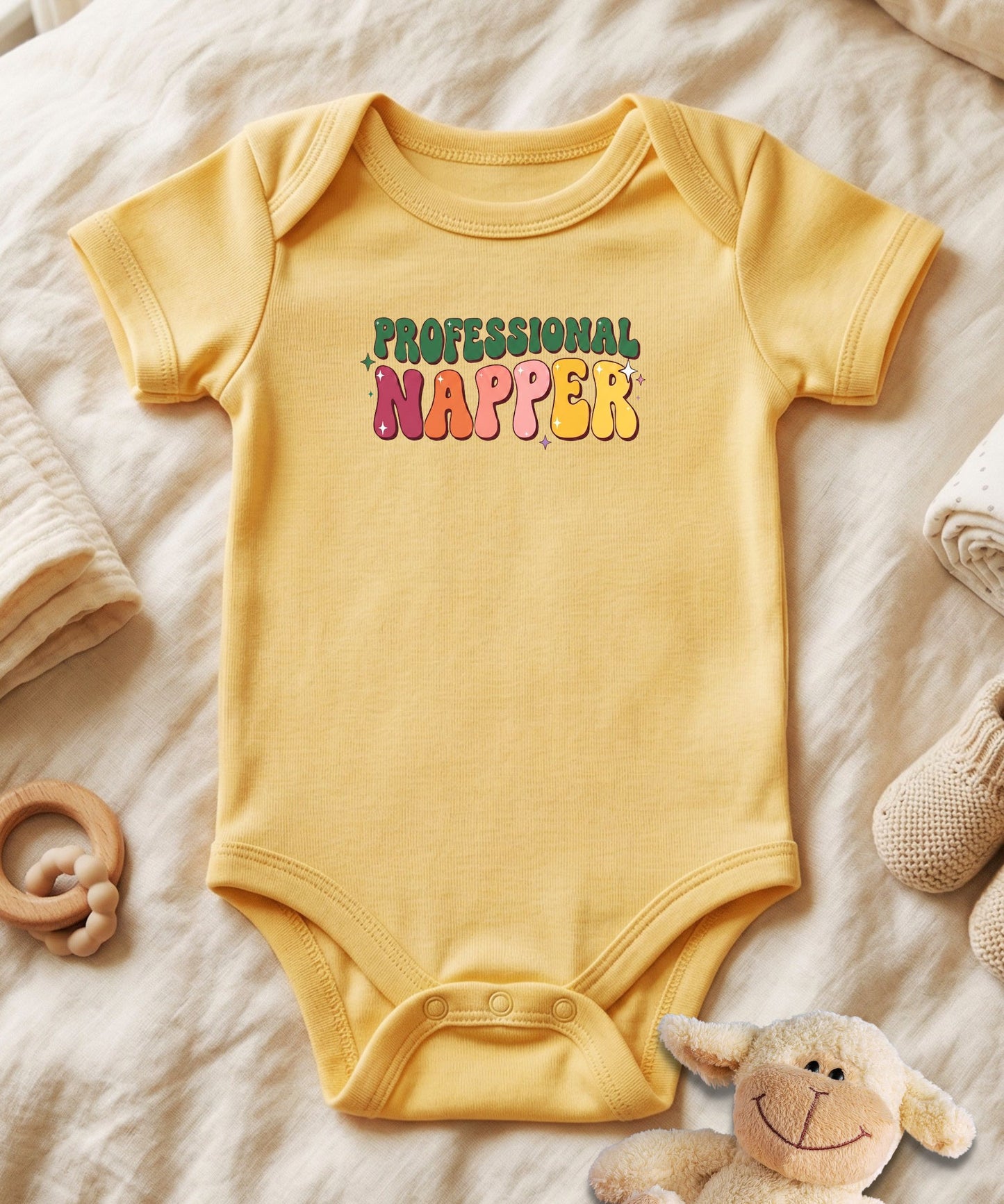 Professional Napper Baby Bodysuit