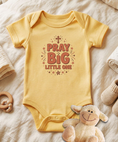 Pray Big Baby Bodysuit