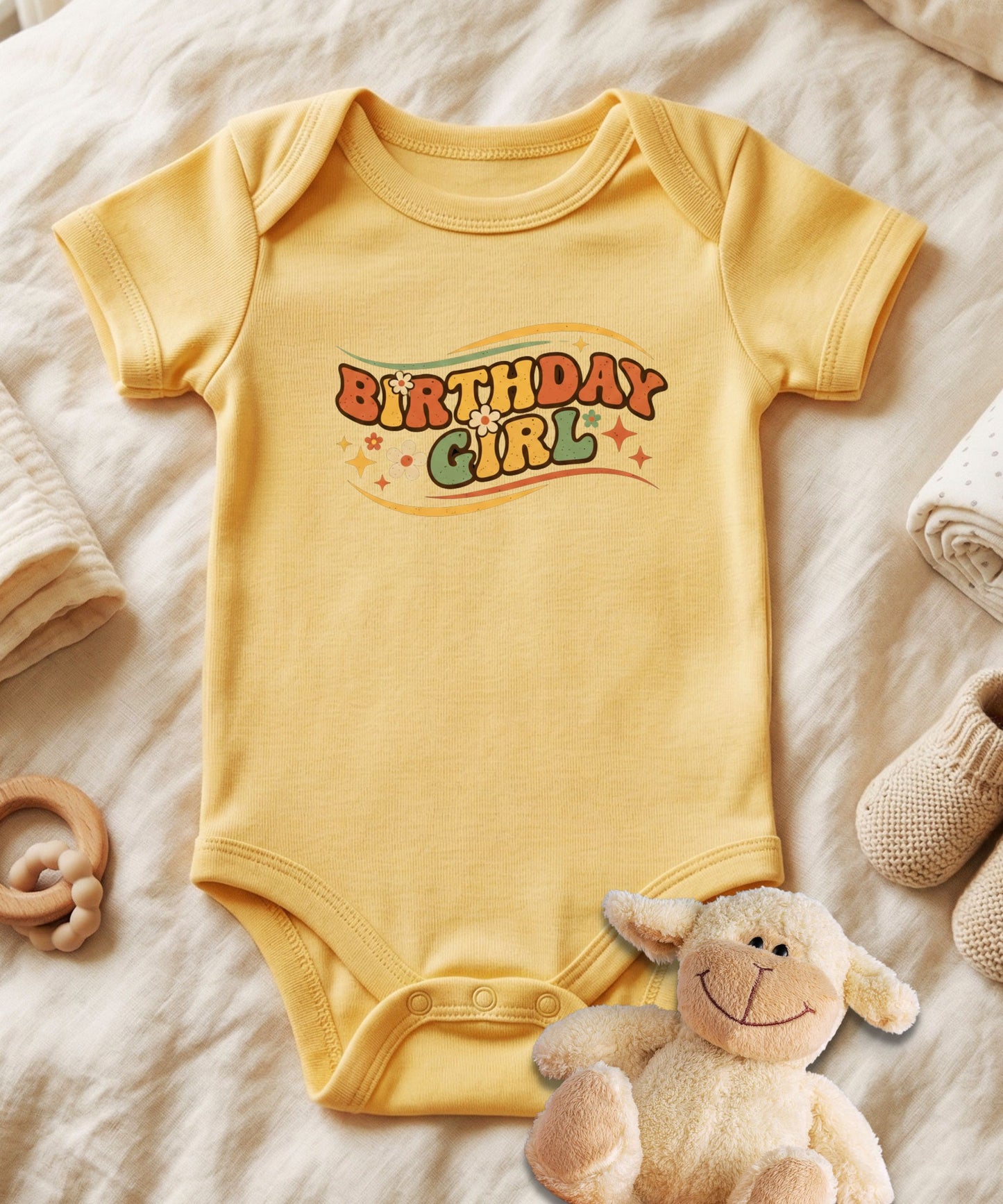 Birthday Girl Baby Bodysuit