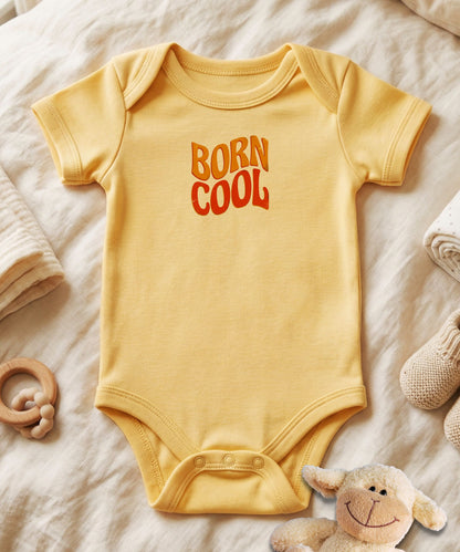 Born Cool Retro Baby Bodysuit