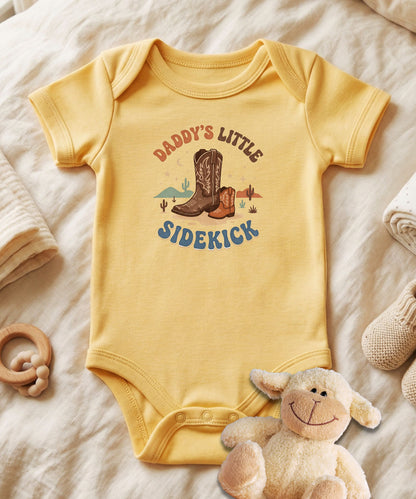 Daddy's Little Sidekick Baby Bodysuit