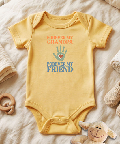 Forever my Grandpa Baby Bodysuit