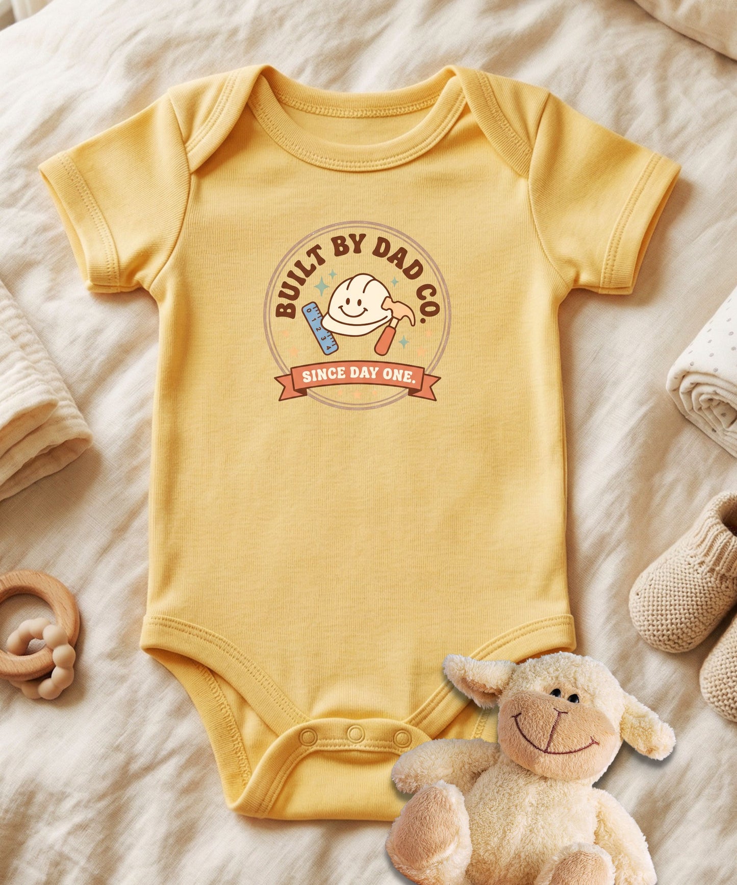 Built by Dad Co. Baby Bodysuit