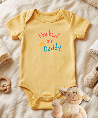 Hooked on Daddy Baby Bodysuit