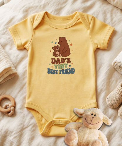 Dad's Tiny Best Friend Baby Bodysuit