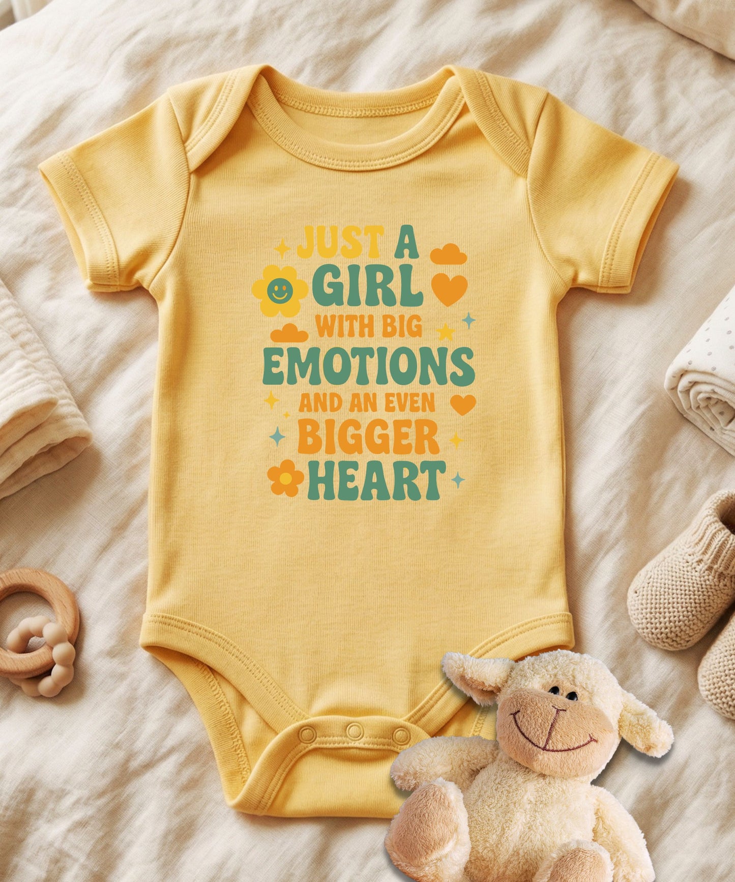 Just a Girl  Baby Bodysuit