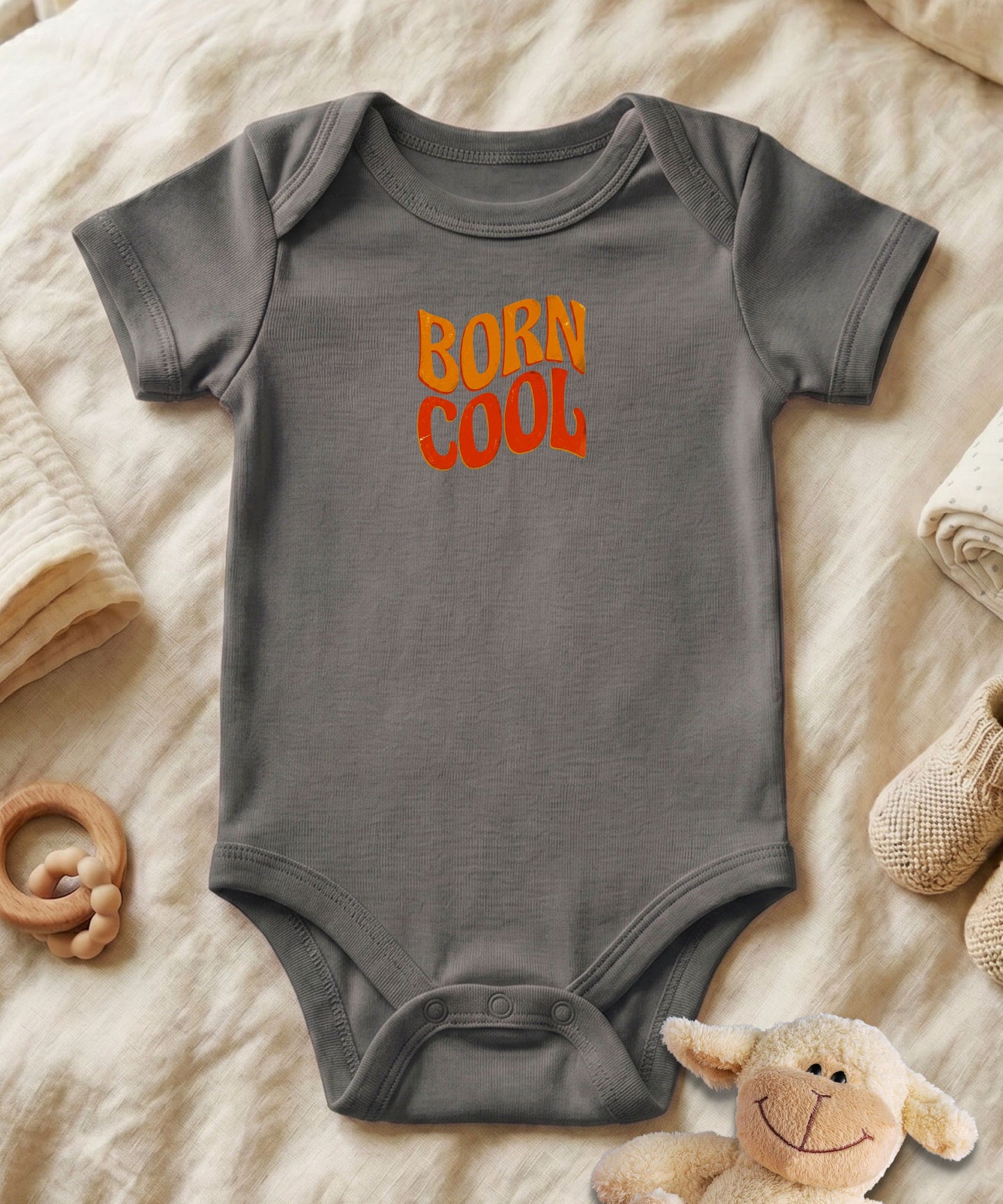 Born Cool Retro Baby Bodysuit