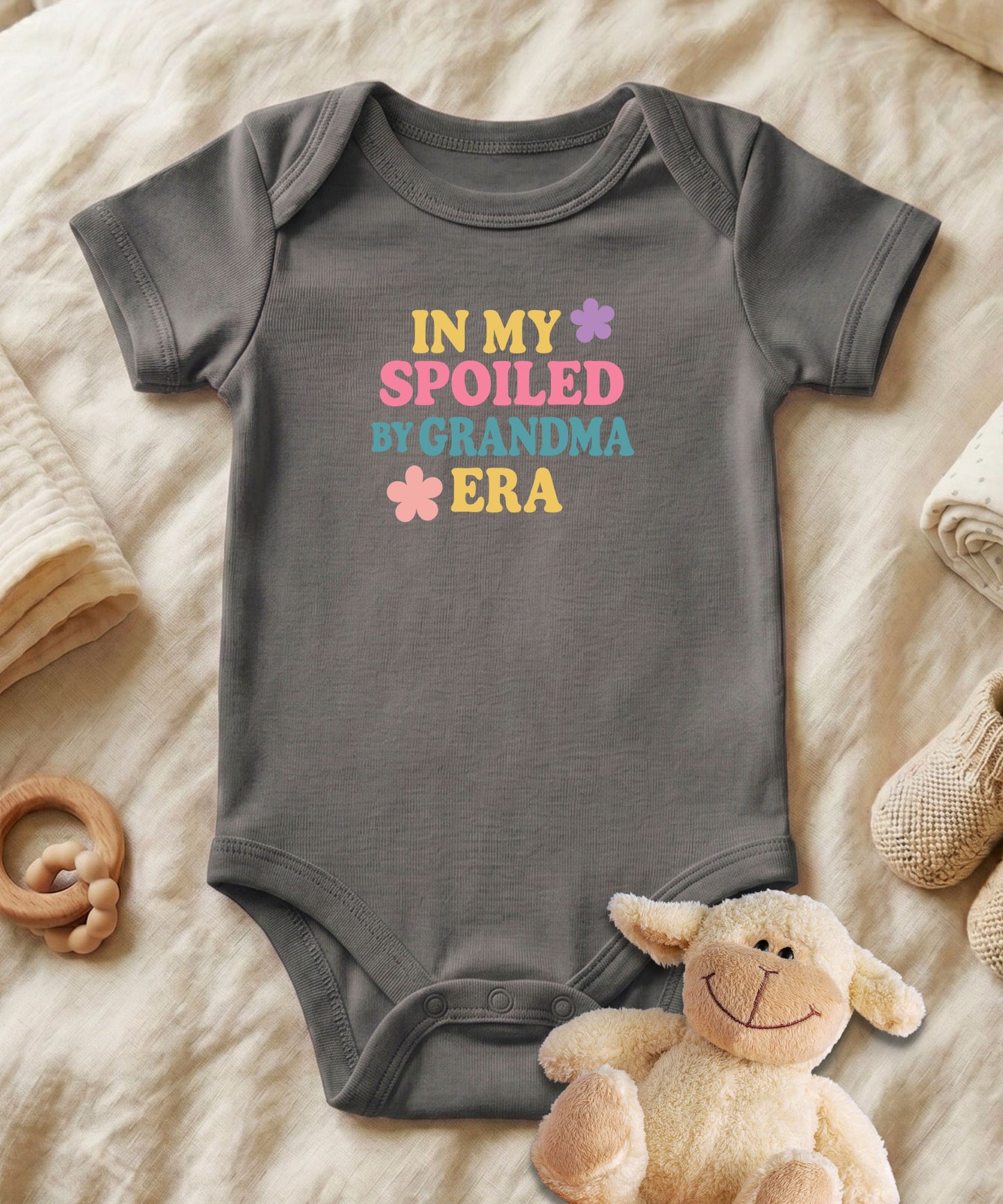 Spoiled By Grandma Era Baby Bodysuit