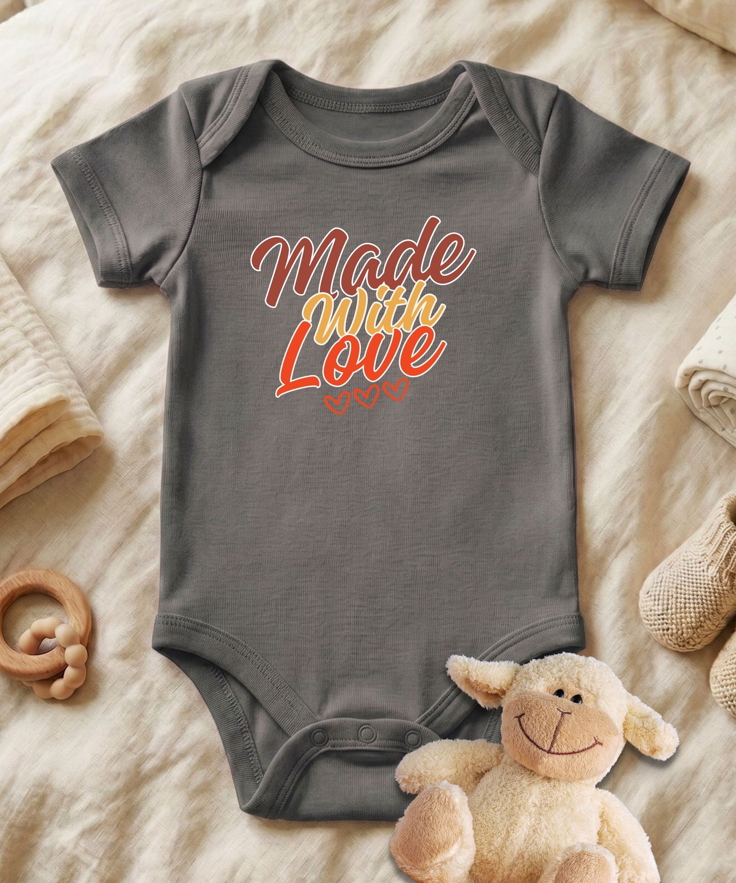 Made With Love Baby Bodysuit