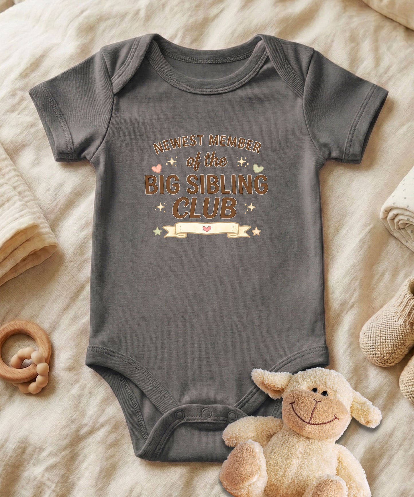 Big Sibling Club Baby Bodysuit