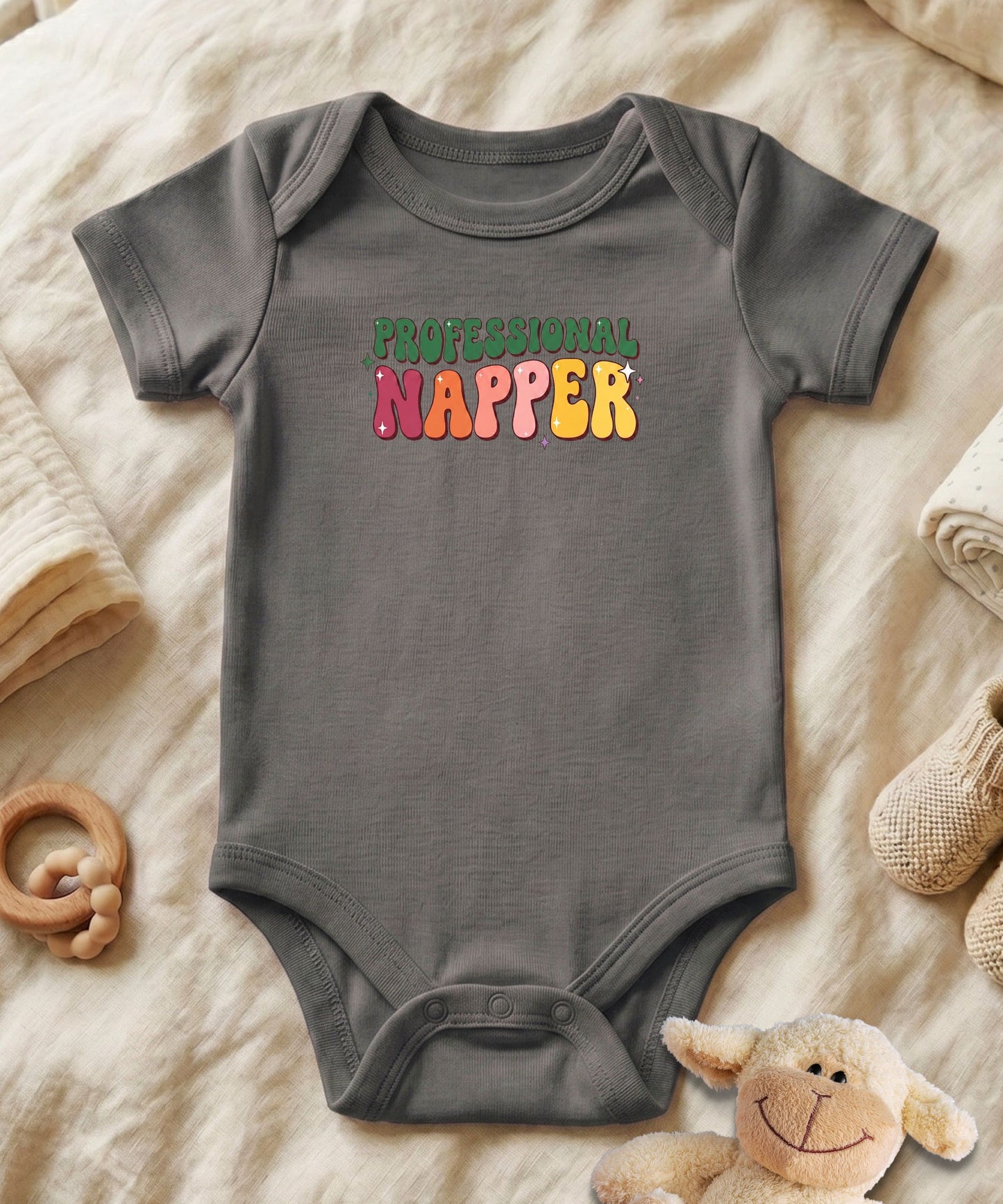 Professional Napper Baby Bodysuit