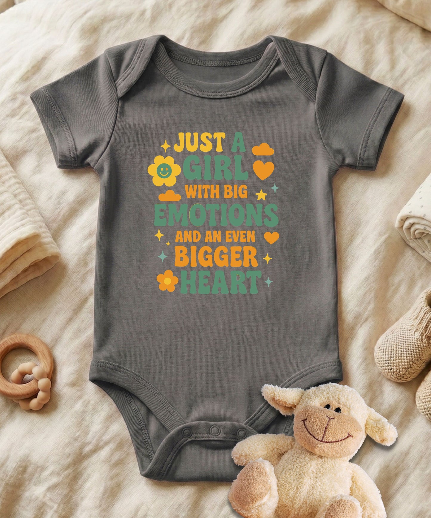Just a Girl  Baby Bodysuit