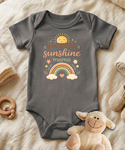 You Are My Sunshine Mama Baby Bodysuit