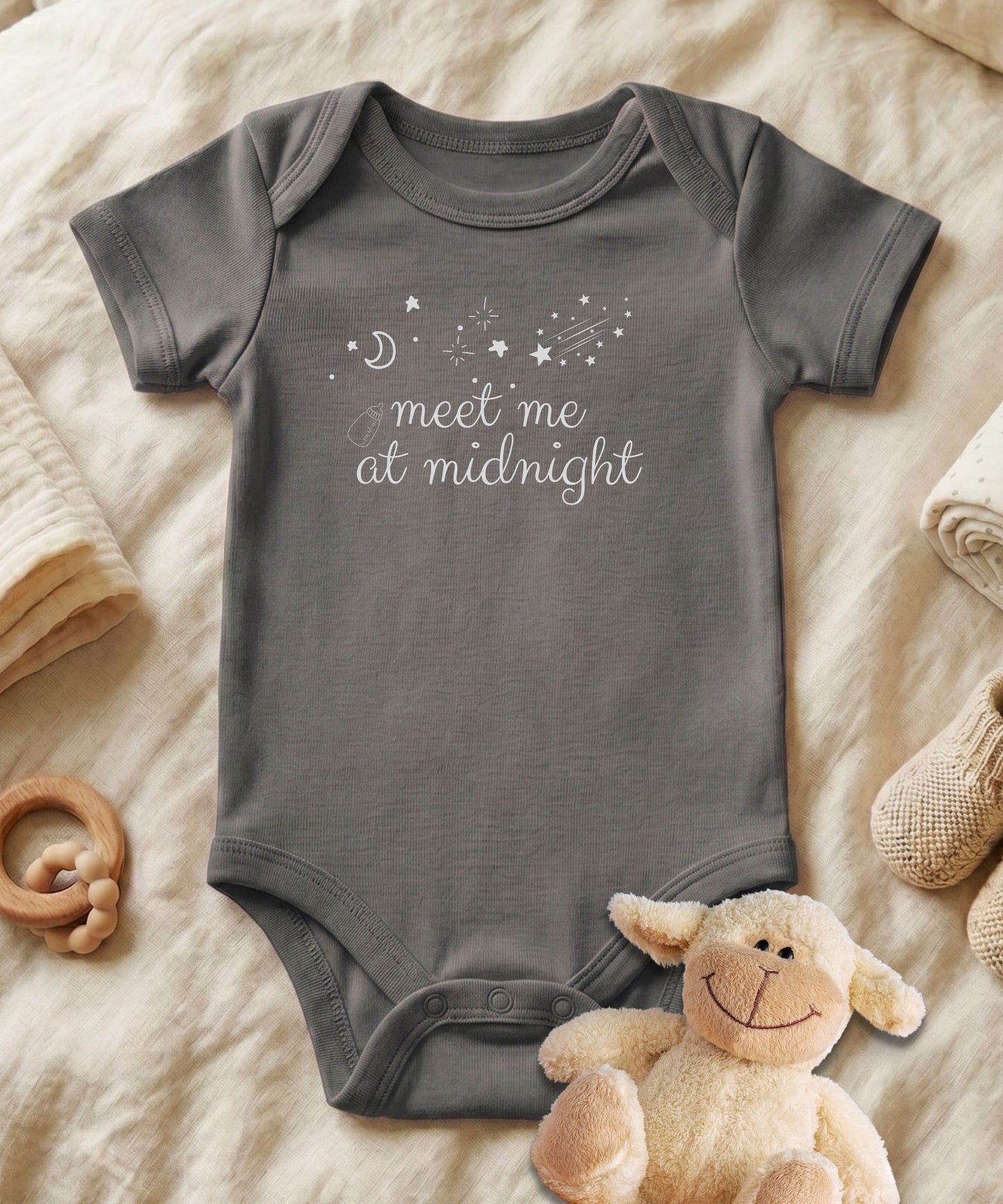 Meet Me At Midnight Baby Bodysuit