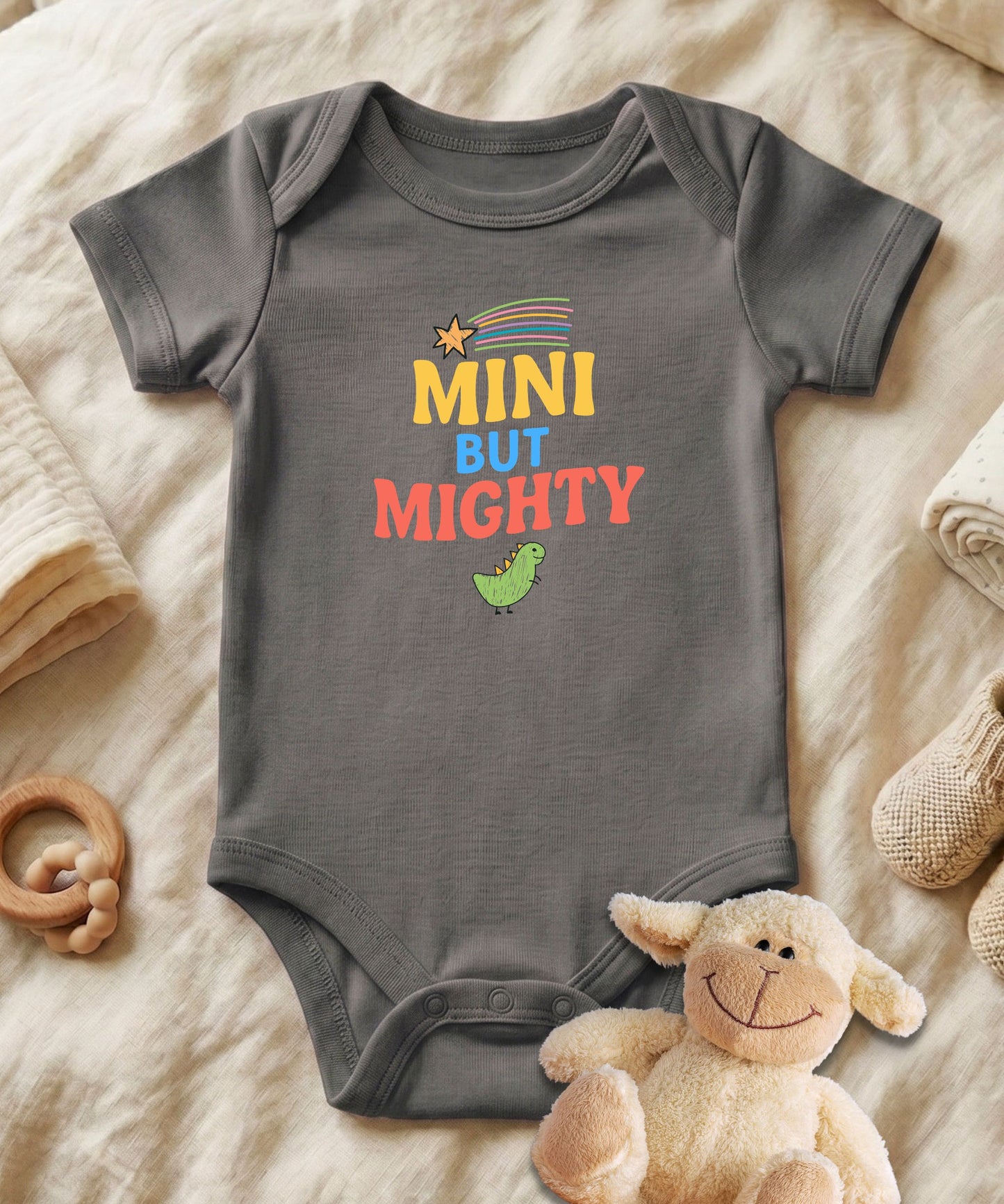 Mini But Mighty Baby Bodysuit