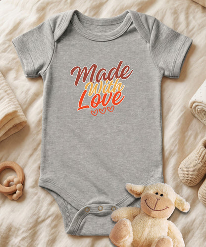 Made With Love Baby Bodysuit