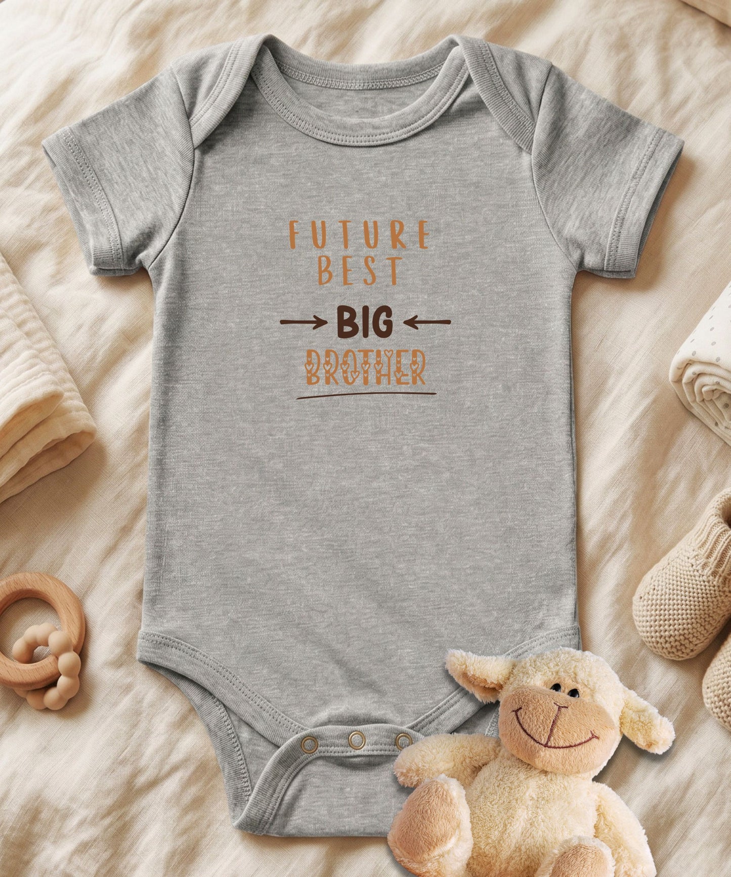 Future Best Big Brother Baby Bodysuit