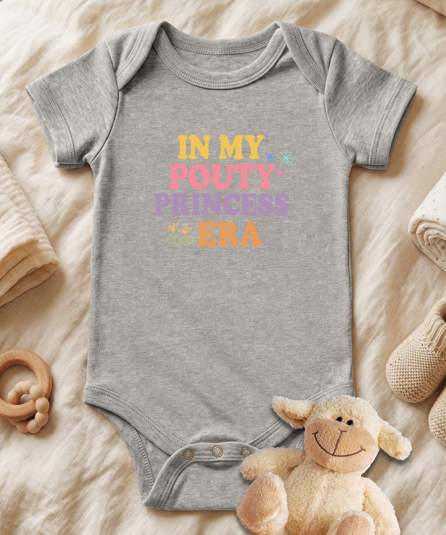 Pouty Princess Era Baby Bodysuit