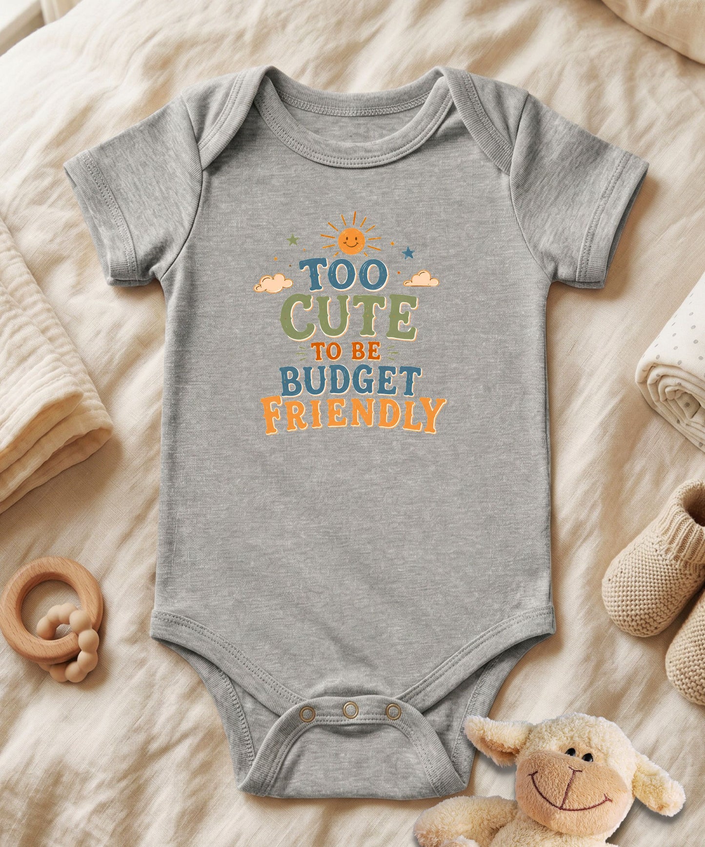 Too Cute Budget Friendly Baby Bodysuit