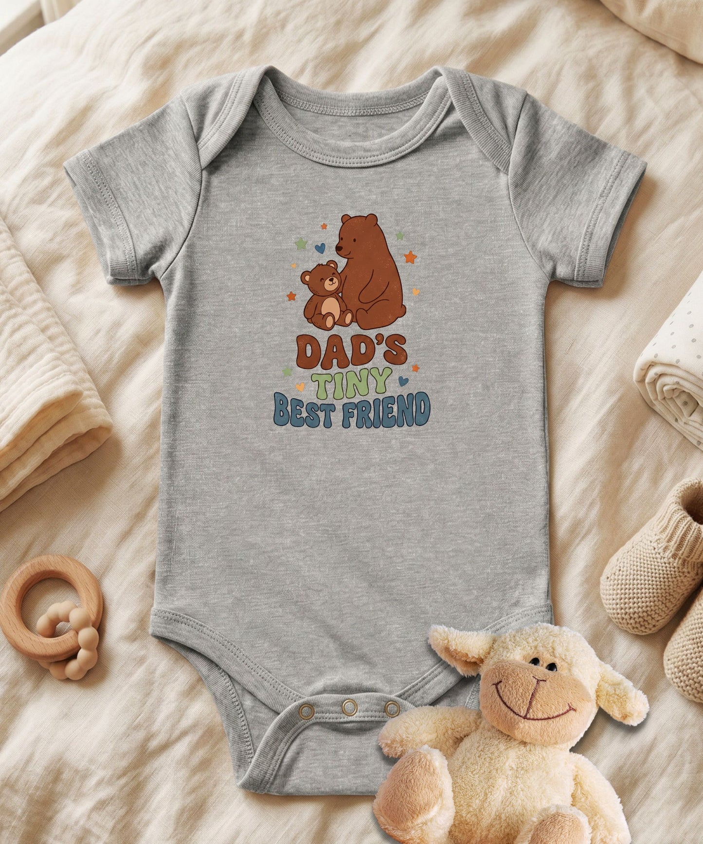 Dad's Tiny Best Friend Baby Bodysuit