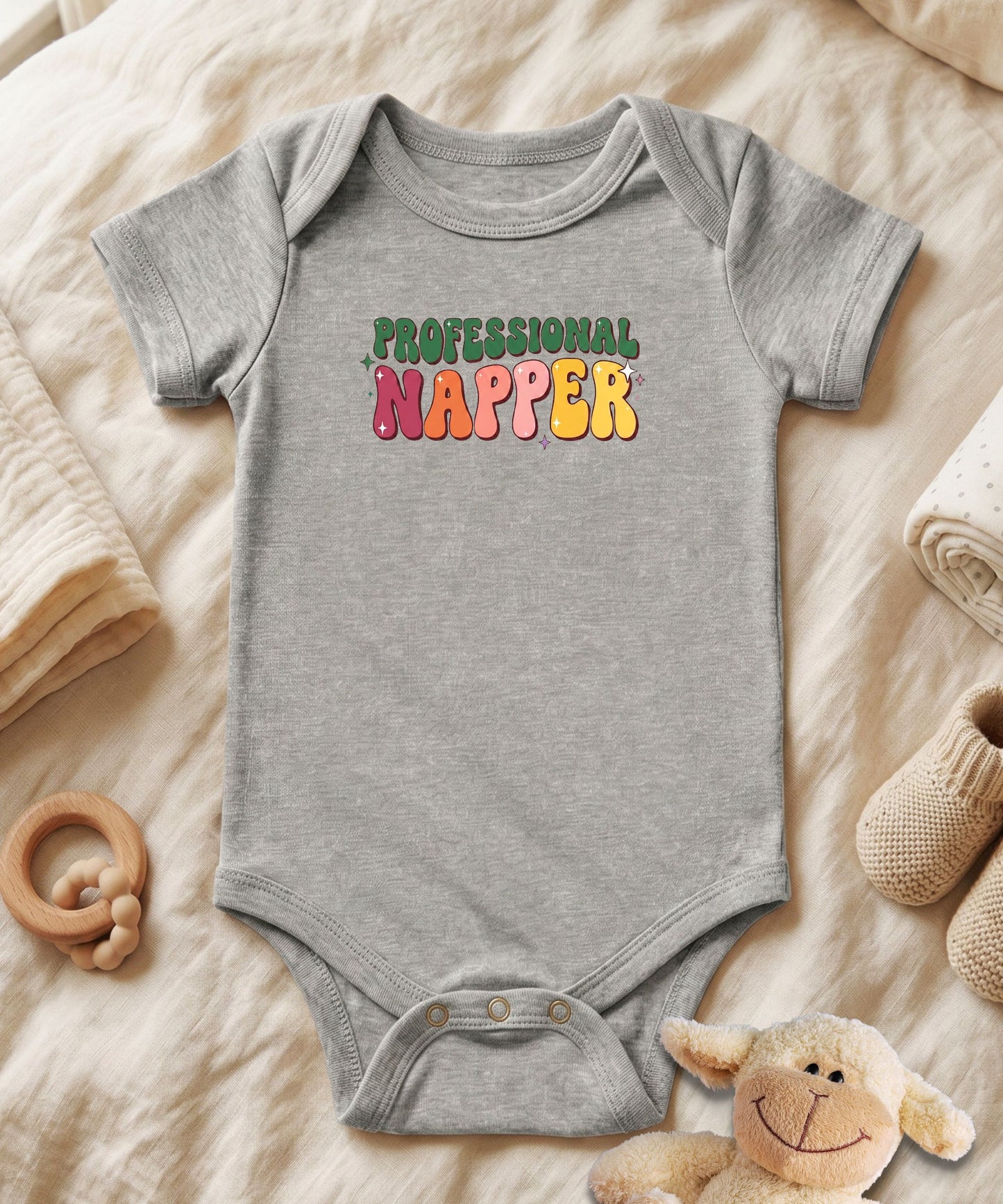 Professional Napper Baby Bodysuit