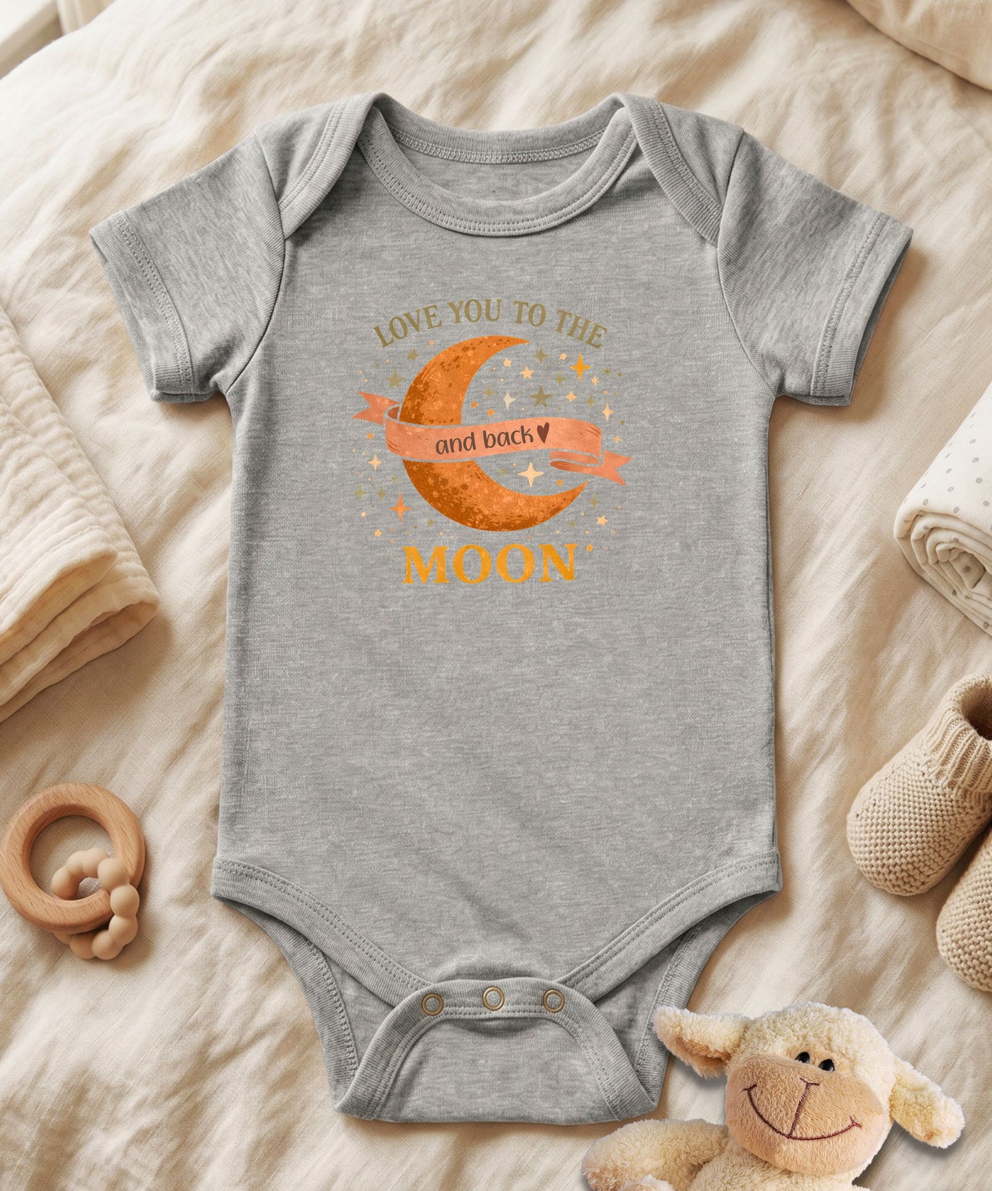 Love You to the Moon and Back Baby Bodysuit