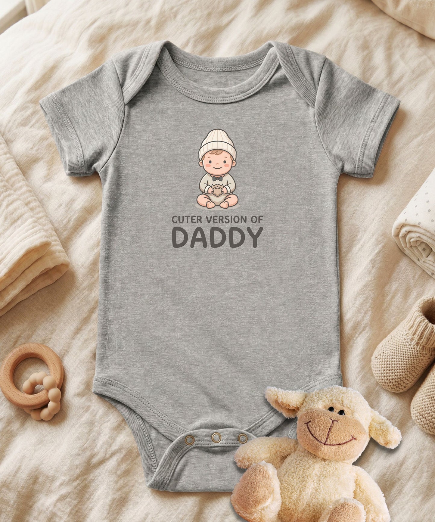 Cuter Version of Daddy Baby Bodysuit