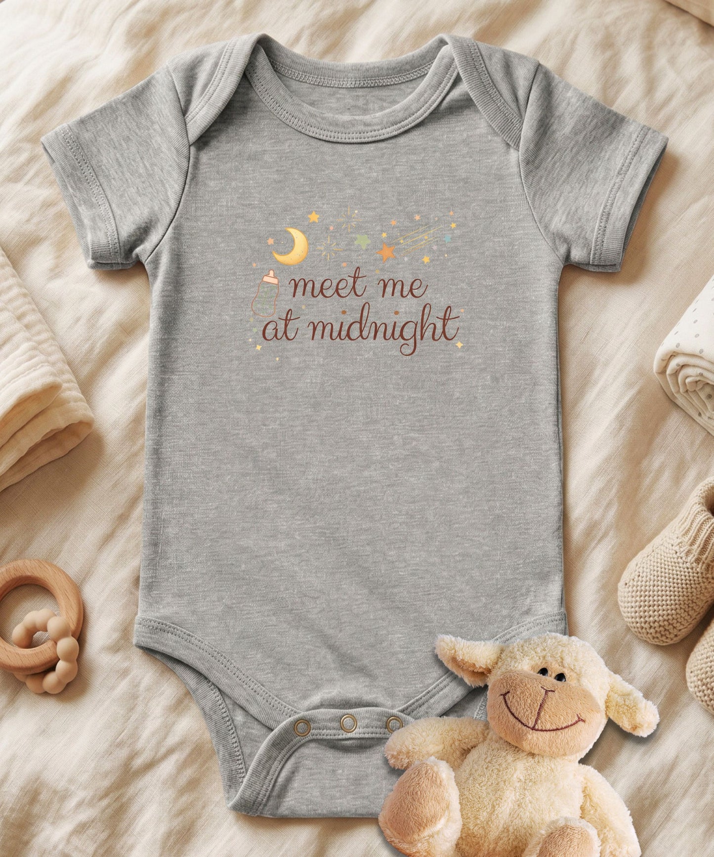 Meet Me At Midnight Baby Bodysuit