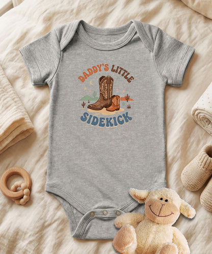 Daddy's Little Sidekick Baby Bodysuit