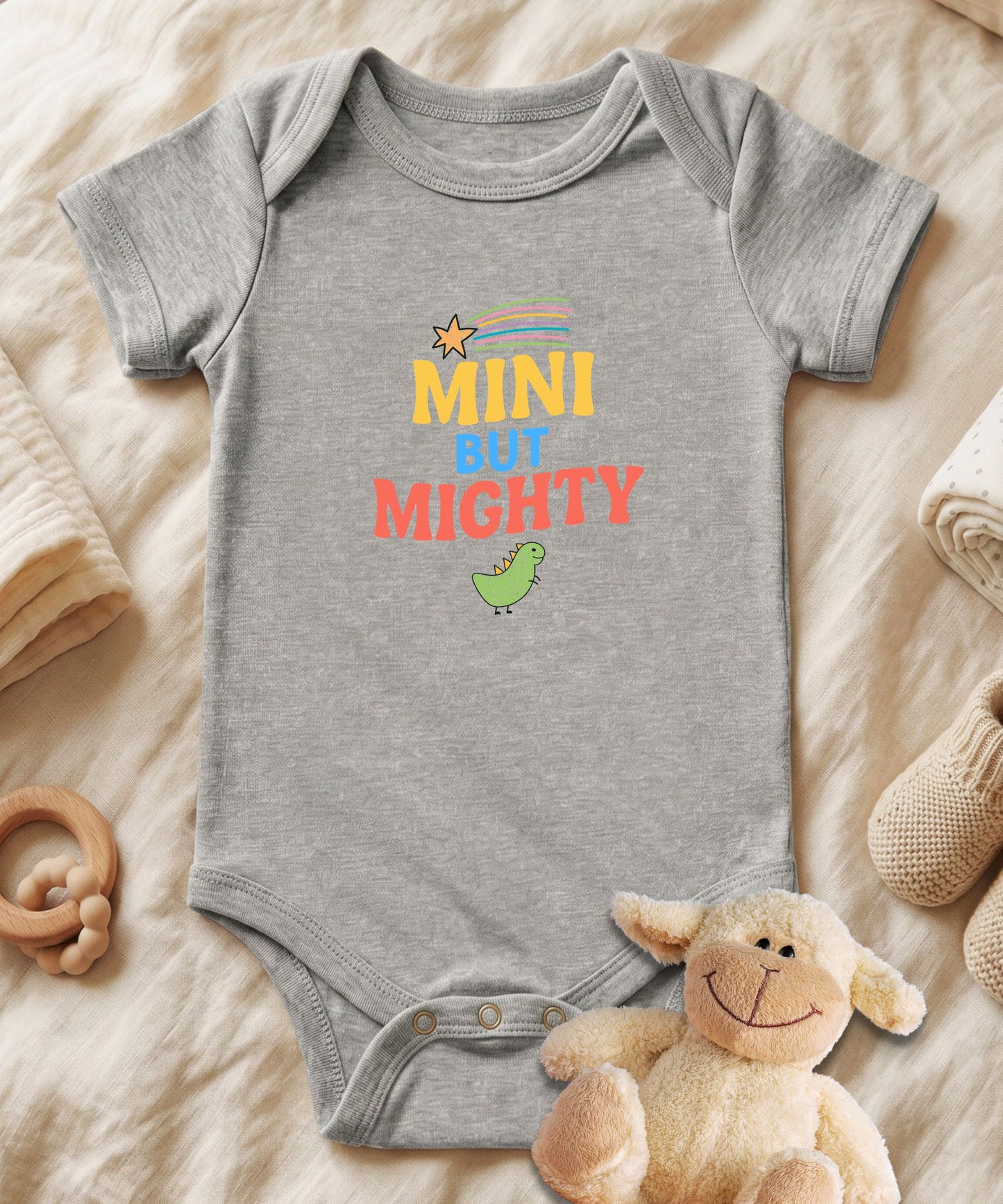 Mini But Mighty Baby Bodysuit